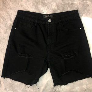 Black Fashion Nova Shorts
